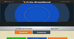 Desktop Screenshot of echobroadband.net
